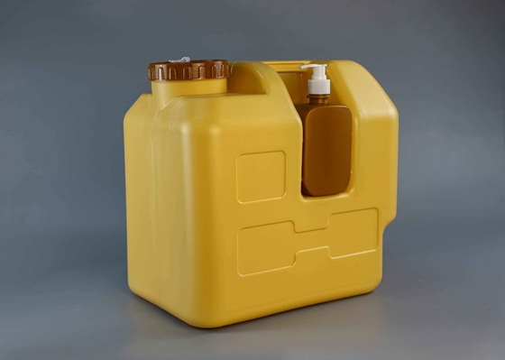 portabile 30L plastica jerrycan HDPE 8 galloni secchio d'acqua con rubinetto e lozione sapone liquido bottiglia per auto all'aperto campeggio