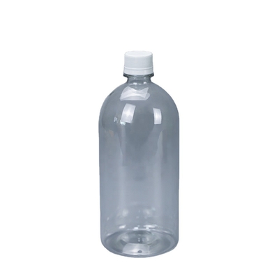 Bottiglia di plastica con tappo a vite 38g 51g dell'ANIMALE DOMESTICO della manica 1000ml 500ml degli strizzacervelli