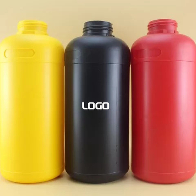 bottiglie chimiche di plastica dell'inchiostro del recipiente di plastica dell'HDPE 1000ml vuote con il coperchio a vite di plastica