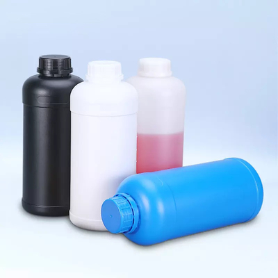 bottiglia di plastica d'imballaggio liquida dell'HDPE chimico del recipiente di plastica dell'HDPE dell'inchiostro del pigmento 1000ml