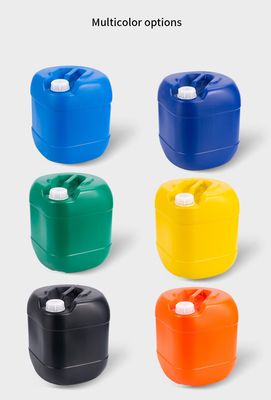Fusti di plastica dell'HDPE del contenitore di plastica dell'HDPE quadrato da 25L per l'industria chimica