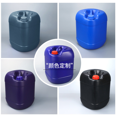Secchio in plastica HDPE liquido impilabile con fusto quadrato da 25 litri Seal Blue