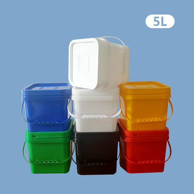 Fusti in plastica HDPE di forma quadrata Fusto per secchio in plastica chimica per secchio