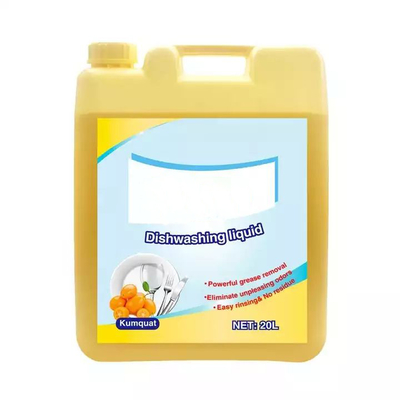 Bottiglia vuota di detersivo liquido per bottiglie di plastica grandi personalizzate con manico e tappo a vite