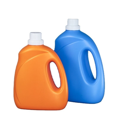 Flacone di detersivo per bucato in plastica per detersivo liquido in HDPE con tappo in plastica