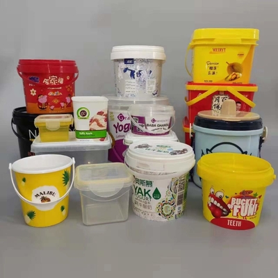 Secchio per pittura in plastica alimentare da 20 litri in vari colori con coperchio