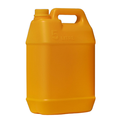 Recipiente di plastica liquido chimico dell'HDPE 5l di calibro 35mm a perfetta tenuta