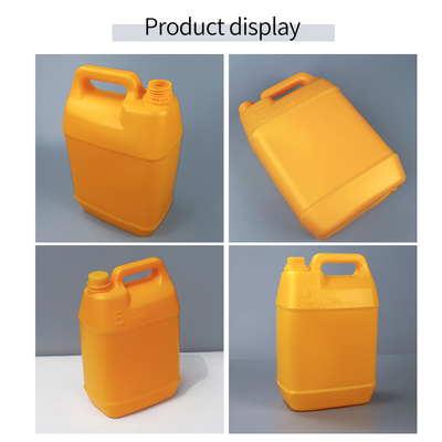 Recipiente di plastica liquido chimico dell'HDPE 5l di calibro 35mm a perfetta tenuta