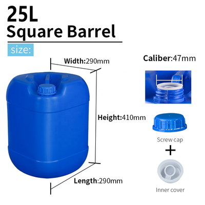 I tamburi di plastica 1.2KG 1.25KG 1.35KG da 25 litri dell'HDPE di SIDUN