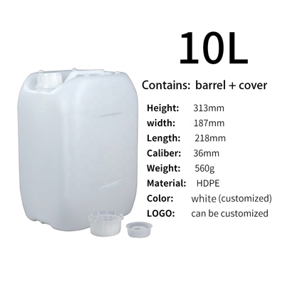 SIDUN un secchio chimico di plastica di 10 contenitori di litro con il coperchio 560g