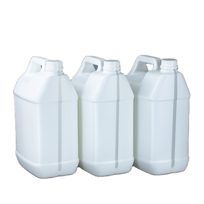 Quadrato di plastica dell'HDPE bianco da 128 once fluide 5 OEM del secchio 220g di gallone