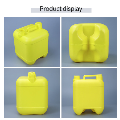 1.5KG tamburo di plastica del quadrato 10l con la maniglia 360*300*410mm