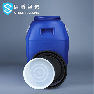 contenitori chimici di plastica del tamburo di plastica 50L di 80*47mm senza coperchio con la maniglia