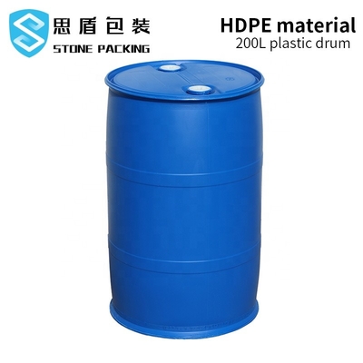 Tamburo di plastica sigillato chimico 590*590mm dell'HDPE 200L di SIDUN