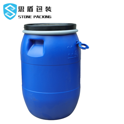 Barilotto chimico blu di plastica rotondo 120l dell'HDPE 100% senza coperchio