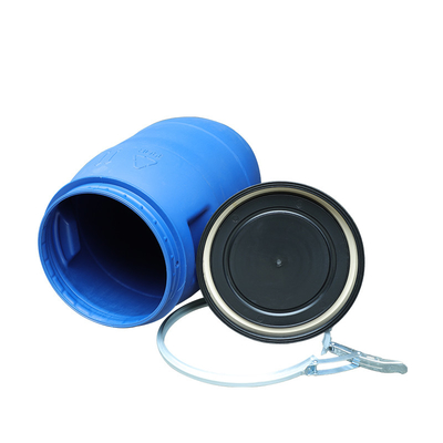 Recipiente di plastica dell'HDPE del cilindro 30l 160l con il cerchio del ferro