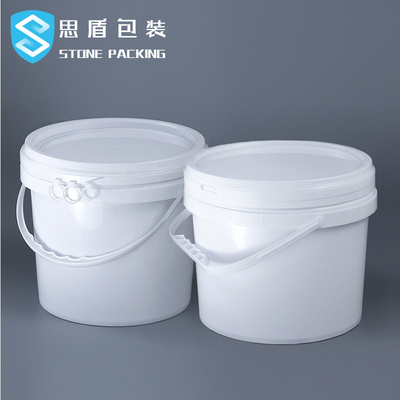 Prodotto chimico bianco 5l del diametro 222mm pp intorno ai recipienti di plastica 360g