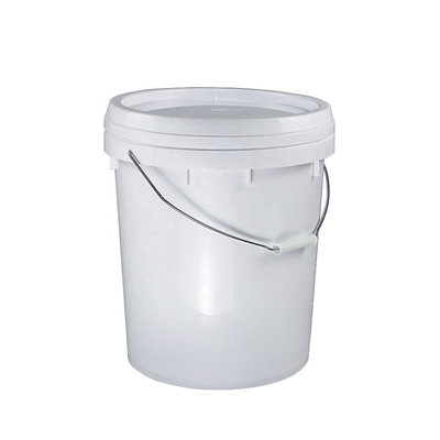 Bianco del cappuccio del filtro dell'olio cinque galloni secchio della pittura da 20 litri con il coperchio ISO9001