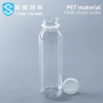 la plastica dell'ANIMALE DOMESTICO di 32mm imbottiglia 350ml per il succo del latte della bevanda