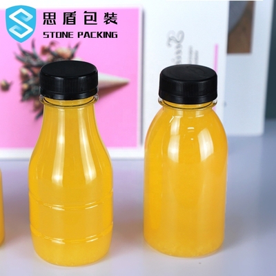 Bottiglie di plastica 250ml 28g del chiaro ANIMALE DOMESTICO di plastica dei prodotti 34mm della famiglia