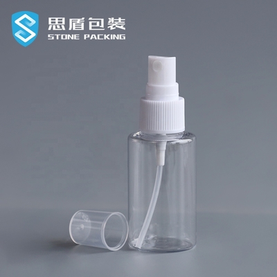 L'ANIMALE DOMESTICO trasparente dell'alcool riciclabile 40ml spruzza la bottiglia 73*34mm