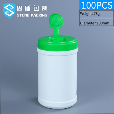 Tamburo senza coperchio opaco dell'HDPE del recipiente di plastica dell'HDPE 750ML