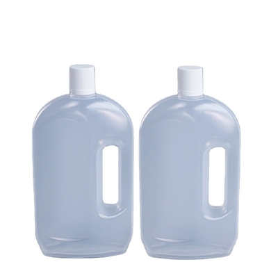 Bottiglia di plastica traslucida 750ml di calibro 30mm con la maniglia