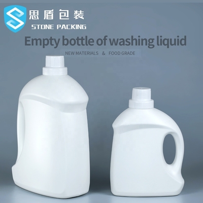il detersivo di lavanderia vuoto dell'HDPE del coperchio a vite di 60mm imbottiglia 2kg 5kg