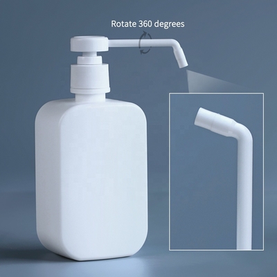 bottiglia di plastica dell'animale domestico dello spruzzo 500ml dell'HDPE di 25mm con la pompa ISO9001