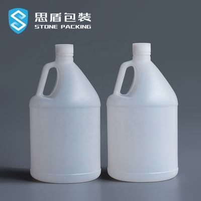 Giro traslucido dell'HDPE 3.8L i contenitori chimici da 1 gallone con la maniglia