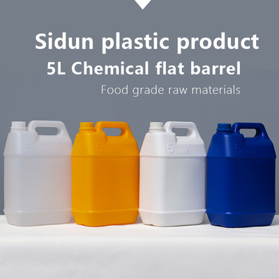 Bottiglia di plastica dei prodotti chimici elettronici con la maniglia 5L Jerry Can Leakproof di plastica